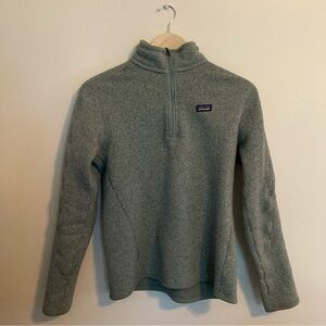 Patagonia 1/4 Zip Better Sweater Sage green size M